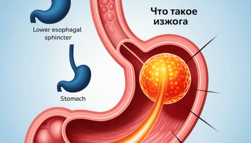 Что такое изжога и почему она возникает?